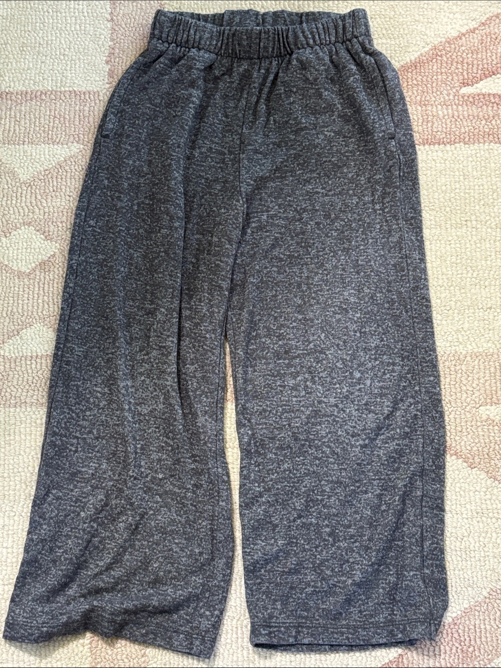 GAP Kids Gray Heather Jogger Sweatpants